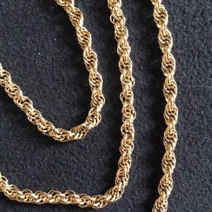 Monet 55” Rope chain Necklace